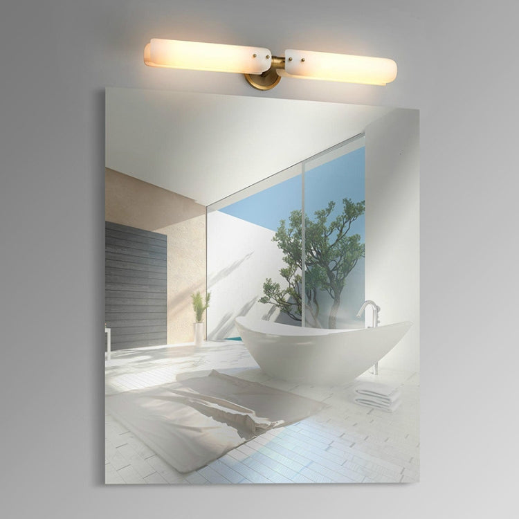 Double Head Mirror Front Light  LED Full Copper Wall Lamp Living Room Aisle Corridor Bedroom Bedside Simple Wall Lamp