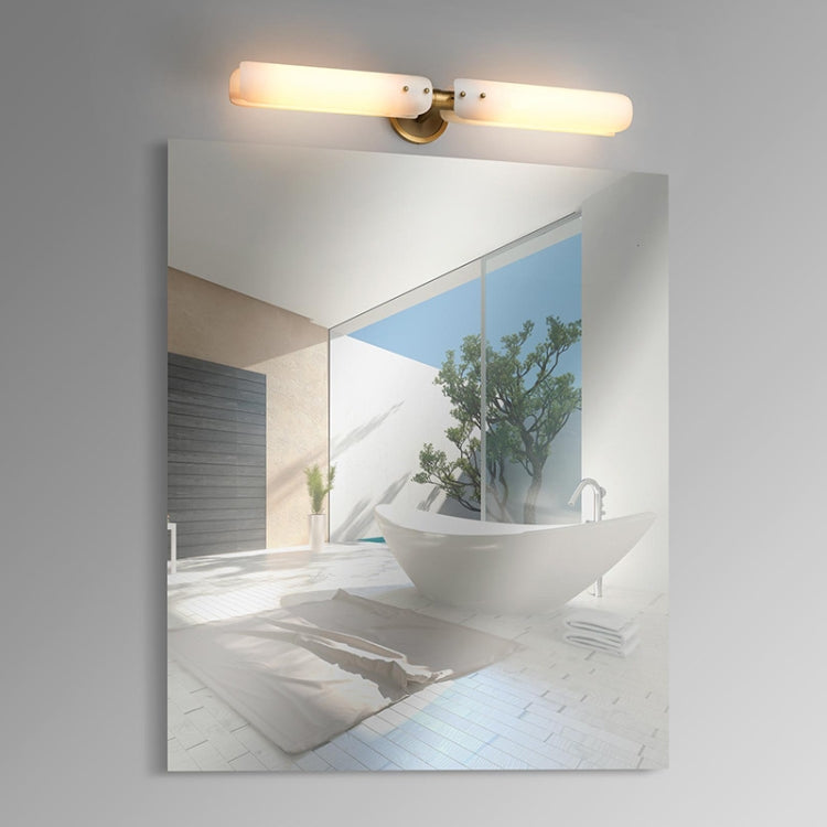 Double Head Mirror Front Light  LED Full Copper Wall Lamp Living Room Aisle Corridor Bedroom Bedside Simple Wall Lamp