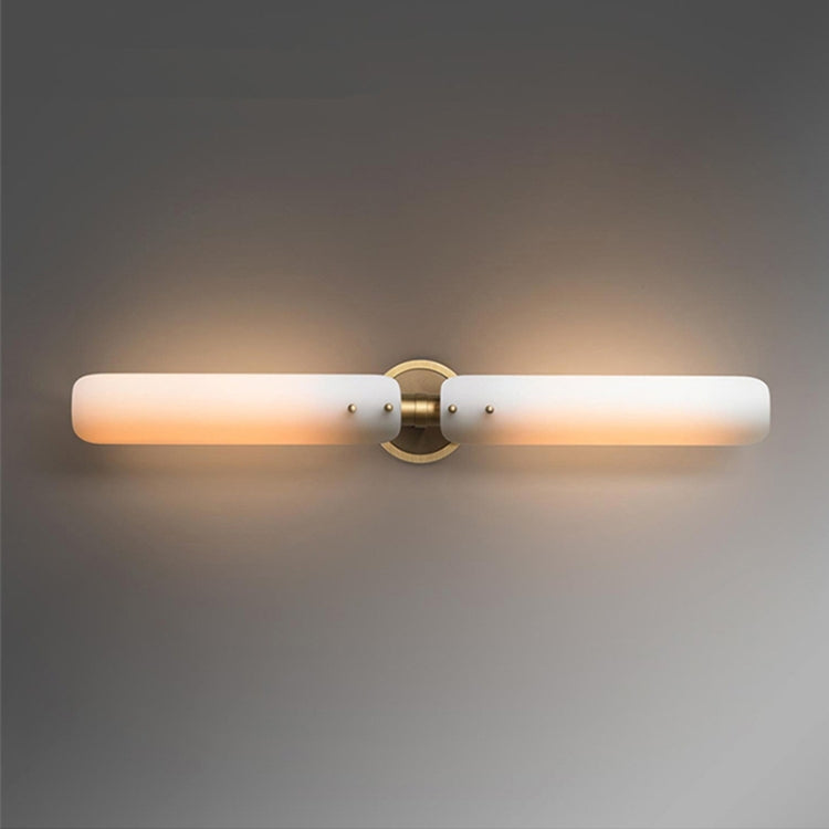 Double Head Mirror Front Light  LED Full Copper Wall Lamp Living Room Aisle Corridor Bedroom Bedside Simple Wall Lamp