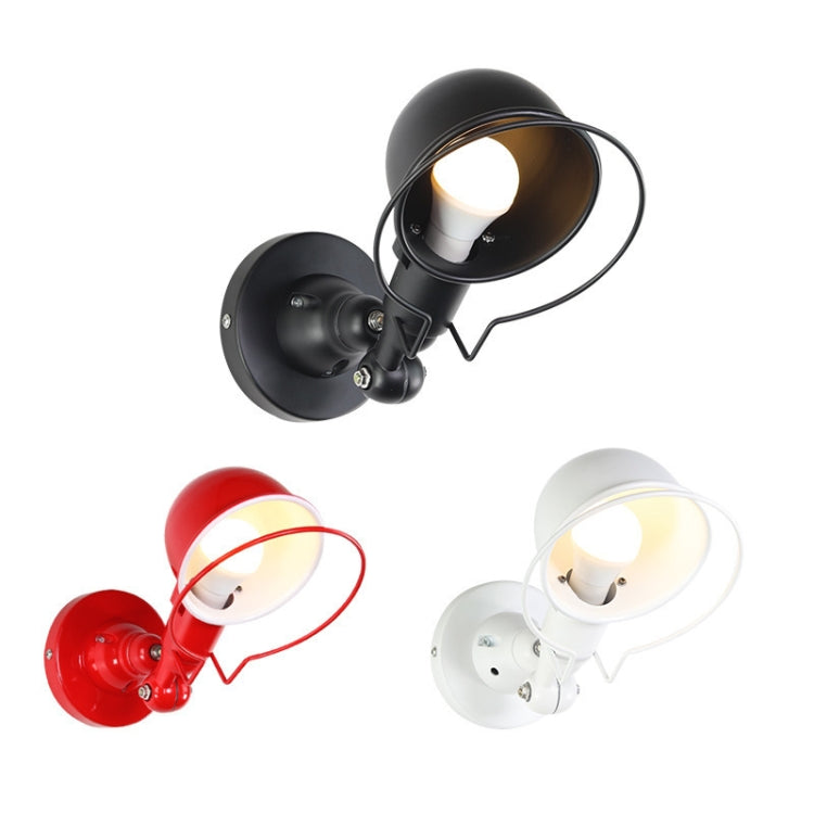 E14 LED  Aisle Outdoor Creative Wrought Iron Wall Lamp, Power source: Without Light Source