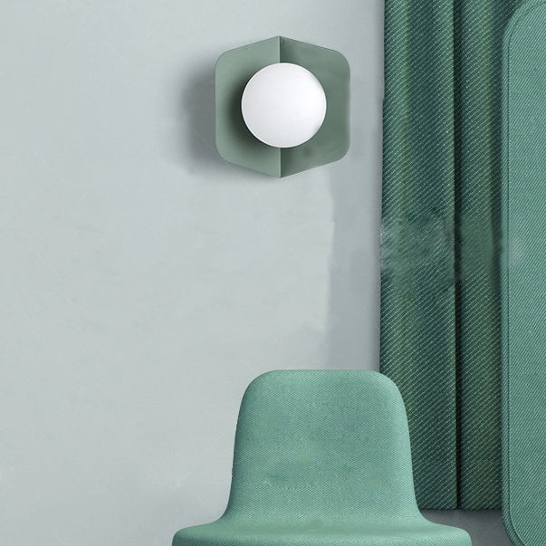 Warm Light LED5W Wall Lamp Macaron Lamp Creative Bedroom Wall Lamp Corridor Aisle Stair Wall Lamp Living Room Lamp