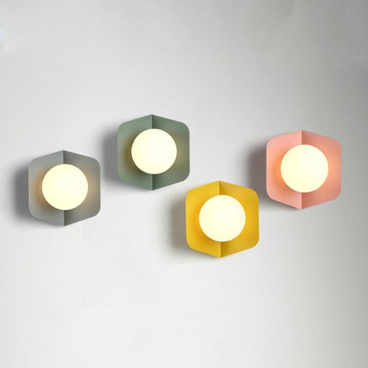 Warm Light LED5W Wall Lamp Macaron Lamp Creative Bedroom Wall Lamp Corridor Aisle Stair Wall Lamp Living Room Lamp