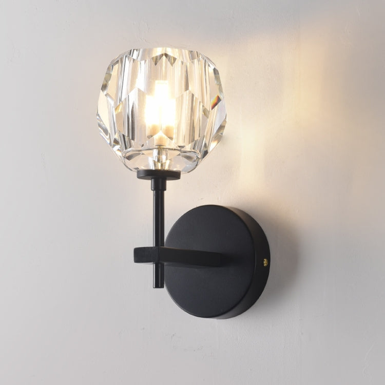 Wall Lamp Villa Hotel Wall Lamp Bedroom Bedside Crystal Wall Lamp, Power source:  white light LED5W