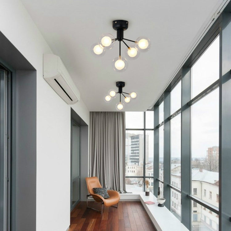 5 Heads Modern Minimalist Warm Firefly Ceiling Light, Power source:  White Light LED5W