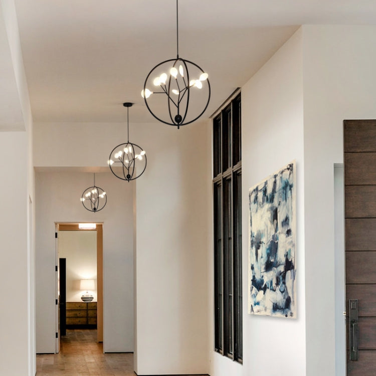 Modern Minimalist Tree Firefly Chandelier, Power source:  Three-color Light