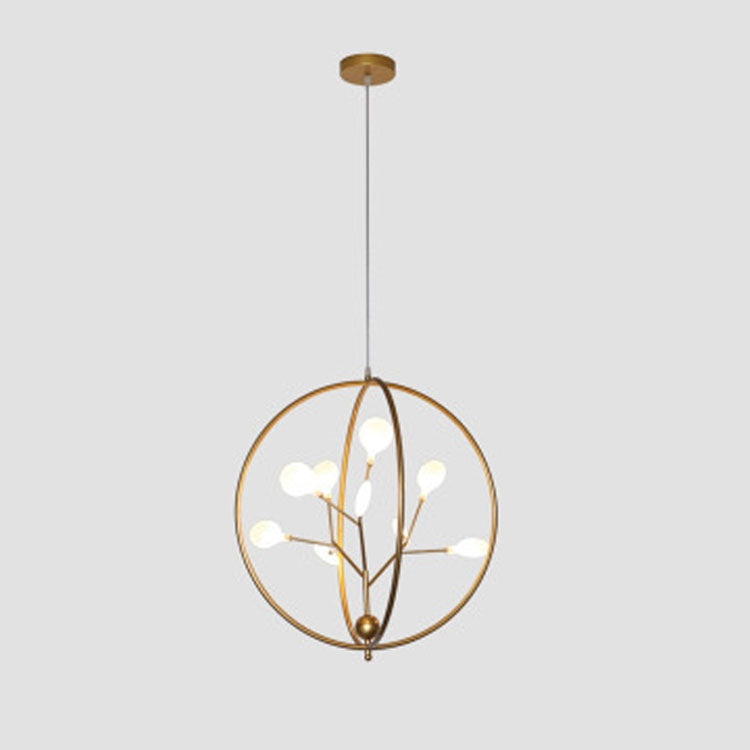 Modern Minimalist Tree Firefly Chandelier, Power source:  Three-color Light