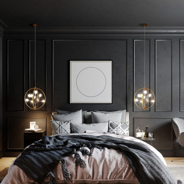 Modern Minimalist Tree Firefly Chandelier, Power source:  Three-color Light