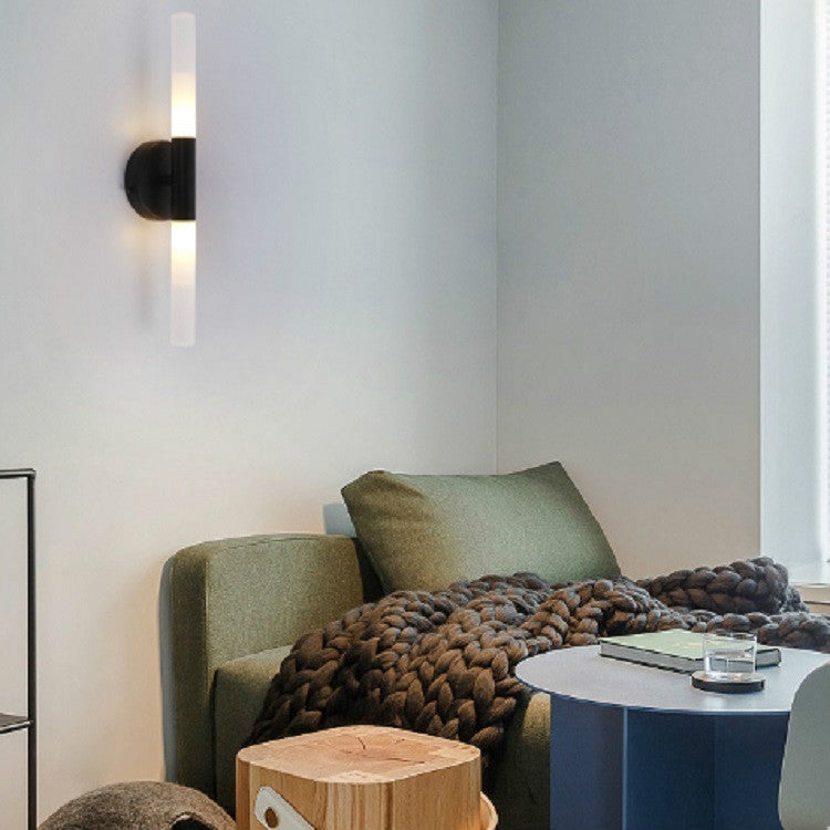E27 LED Bedroom Bedside Background Wall Lamp Bathroom Mirror Headlights  White LED5W