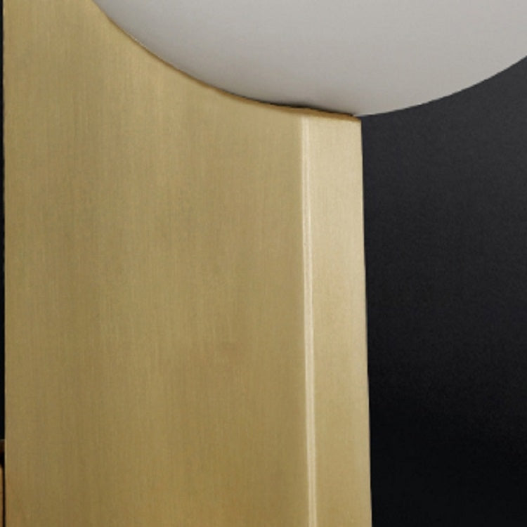Bedroom Bedside Balcony Aisle Bronze Creative Wall Lamp, Power source: Warm LED5W(Wrought Iron Plating Bronze)