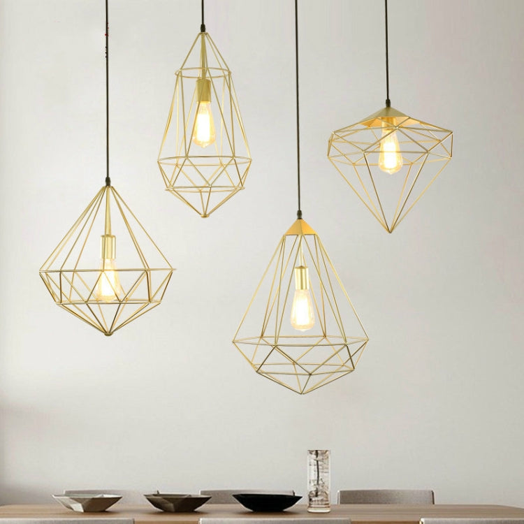 Retro Iron Front Bar Shop Clothing Restaurant Single Head Chandelier with 40W Edison Tungsten Light Bulb
