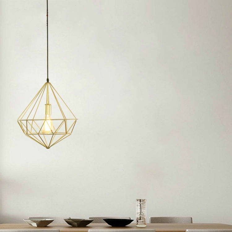 Retro Iron Front Bar Shop Clothing Restaurant Single Head Chandelier with 40W Edison Tungsten Light Bulb