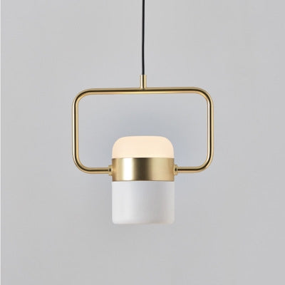 Modern Minimalist Bar Restaurant Bedroom Bedside Single Head Chandelier, Power source: 5W White Light