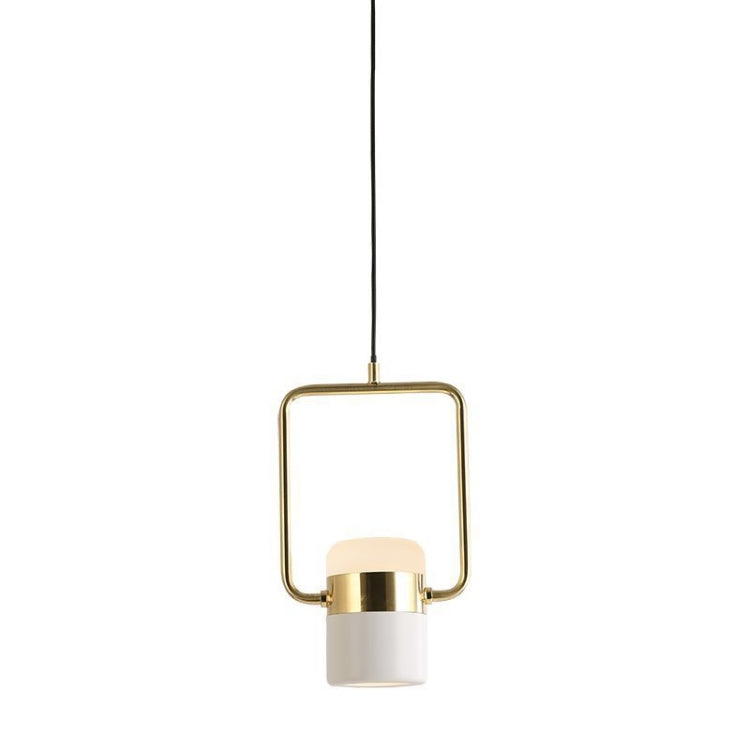 Modern Minimalist Bar Restaurant Bedroom Bedside Single Head Chandelier, Power source: 5W Three-color Light