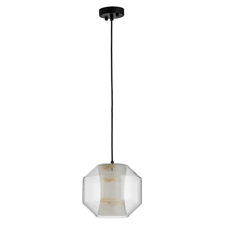 Small  Simple Imitation Marble Model Room Restaurant Bar Bedside Chandelier without Light Source