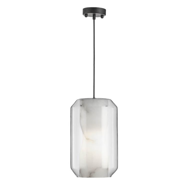 Large Simple Imitation Marble Model Room Restaurant Bar Bedside Chandelier with 5W White LED