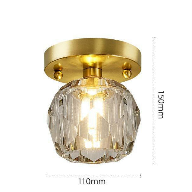 Simple Modern Corridor Aisle Ceiling Light with 5W Warm White LED
