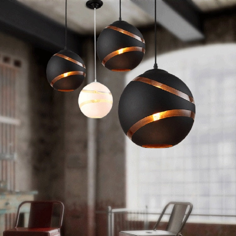Restaurant Cafe Personality Glass Chandelier with 5W Warm Light LED