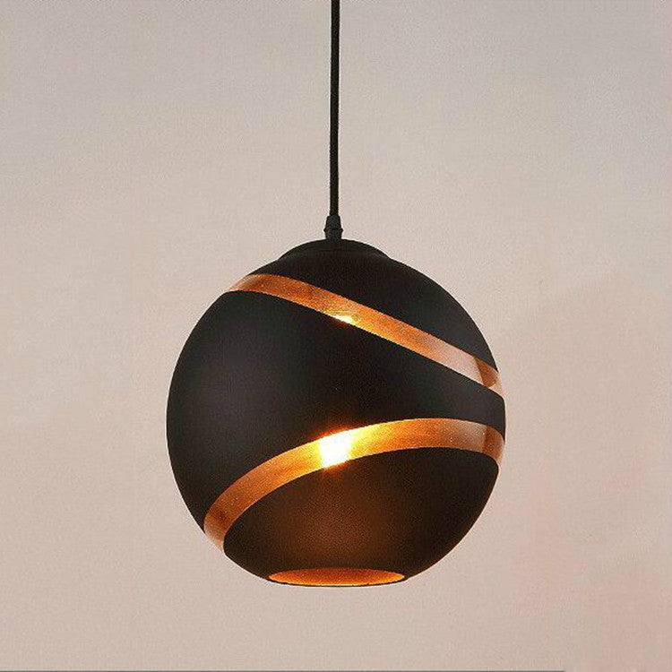 Restaurant Cafe Personality Glass Chandelier with 5W Warm Light LED