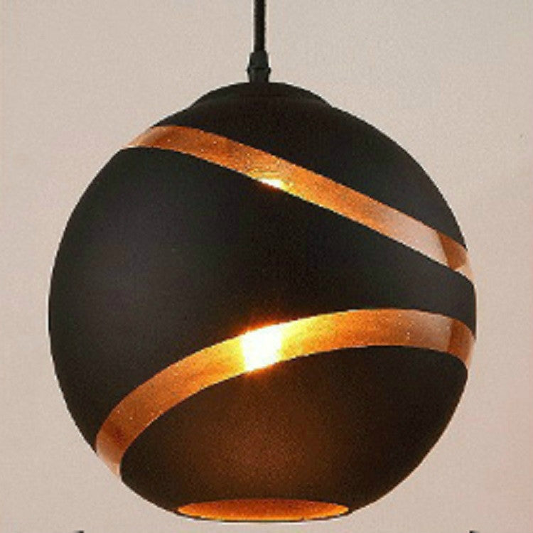 Restaurant Cafe Personality Glass Chandelier with 5W Warm Light LED