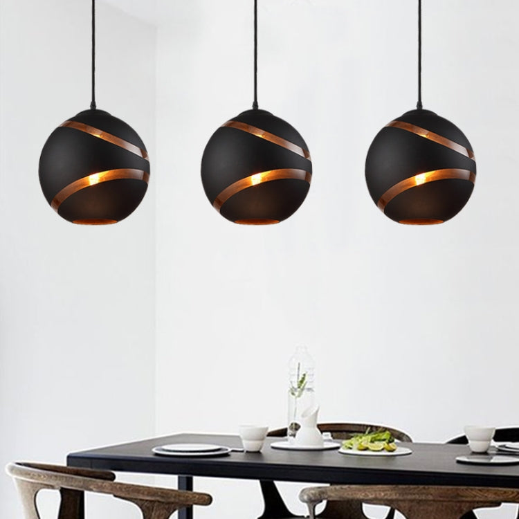 Restaurant Cafe Personality Glass Chandelier with 5W Warm Light LED