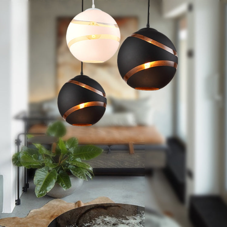 Restaurant Cafe Personality Glass Chandelier with 5W Warm Light LED
