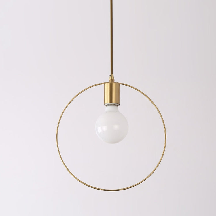 Simple Modern Aisle Copper Lamp without Light Source