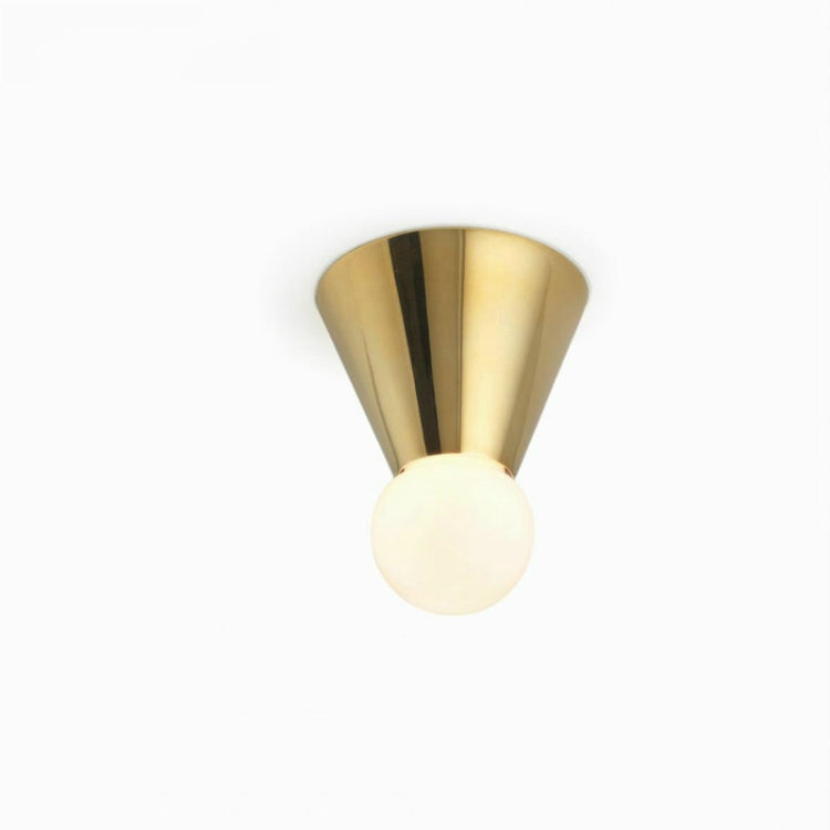 Simple Creative Brass Corridor Ceiling Lamp with 5W White Light LED(Gold)