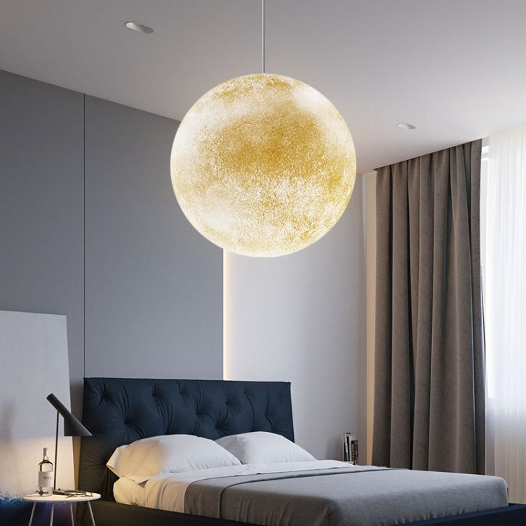 40cm Creative Art Restaurant Moon Chandelier with 5W Three-Color Light LED