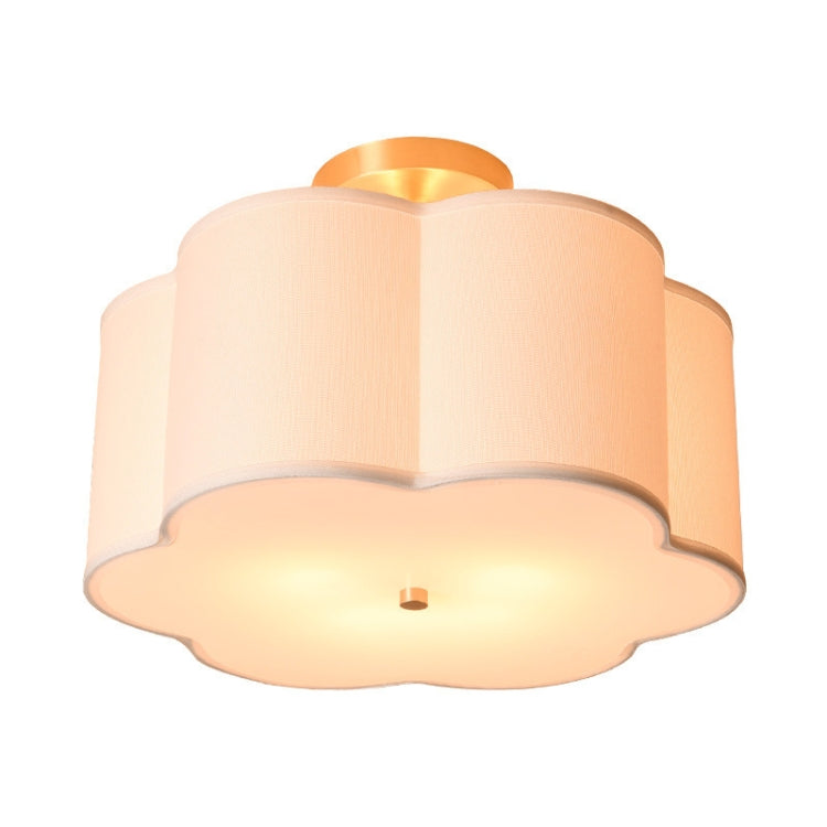 Simple Modern Dining Room Bedroom Study Fabric Ceiling Lamp with White Light LED 5W