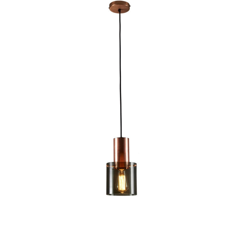 Single Head  Creative Restaurant Bedside Bedroom Glass Chandelier without Light Source