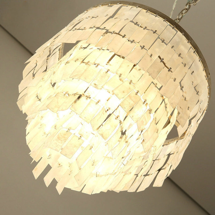 Diameter 35cm  Creative Atmosphere Round Handmade Classic Chandelier with 7W Three Color Light