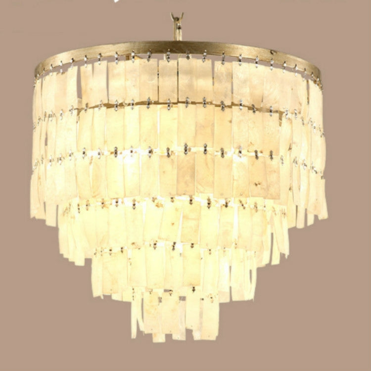 Diameter 45cm  Creative Atmosphere Round Handmade Classic Chandelier with 7W Three Color Light