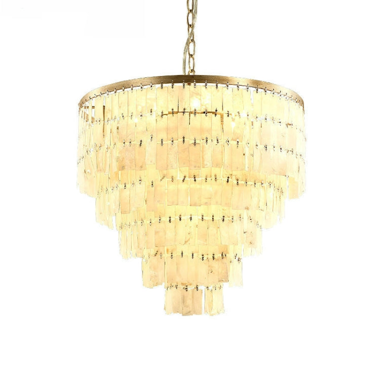 Diameter 45cm  Creative Atmosphere Round Handmade Classic Chandelier with 7W Three Color Light