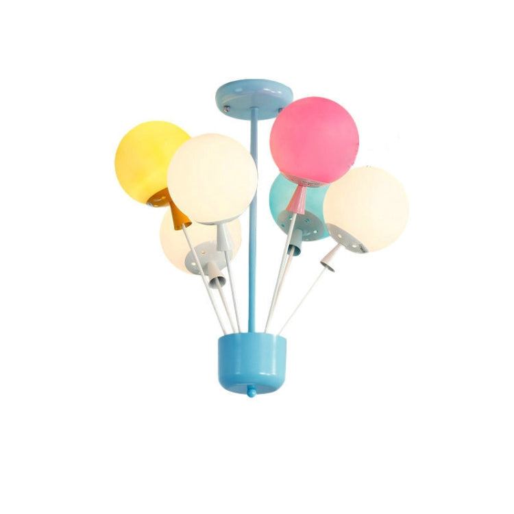 Creative Bedroom Children Room Balloon Ceiling Chandelier with White Light LED 5W