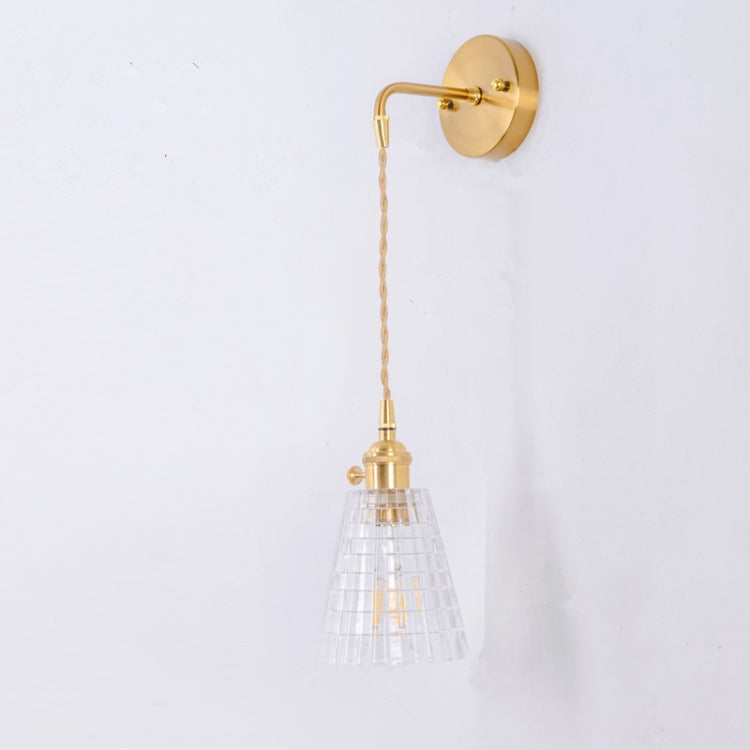 Modern Minimalist Restaurant Bar Single-Head Braided Wire Copper Lamp Chandelier, Power source: Warm Light 5W