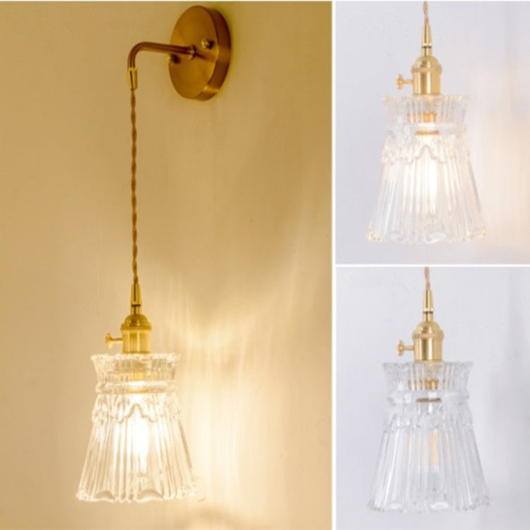 Modern Minimalist Restaurant Bar Single-Head Braided Wire Copper Lamp Chandelier, Power source: White Light 5W