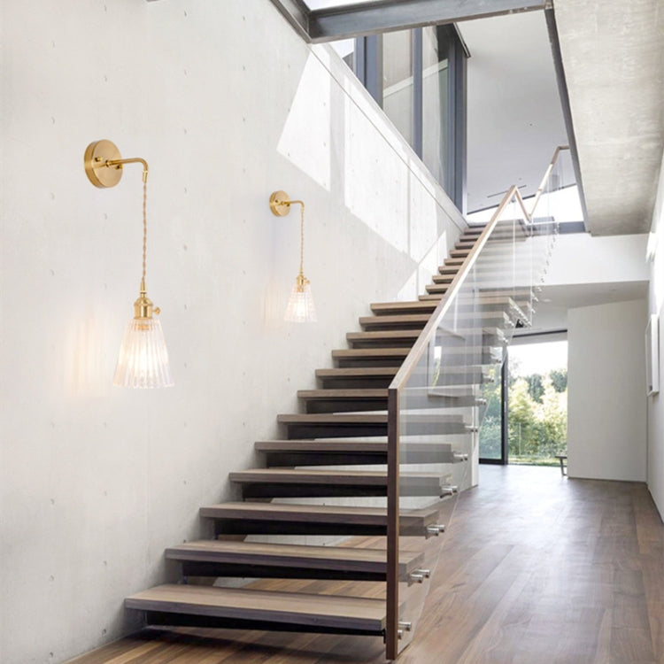 Modern Minimalist Restaurant Bar Single-Head Braided Wire Copper Lamp Chandelier, Power source: White Light 5W
