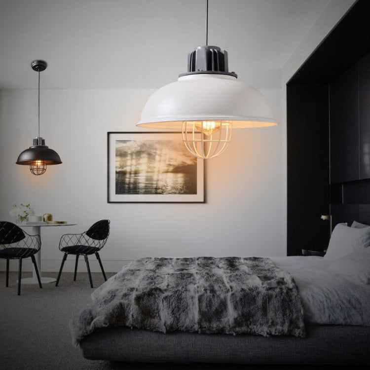 E27 LED Bar Internet Cafe Cafe Bar Restaurant Wrought Iron Nordic Retro Chandelier without Light Source