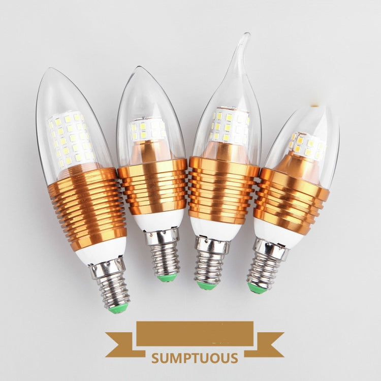 7W 12W E14 Small Screw Crystal Chandelier Energy-Saving Lamp, Random Style Delivery