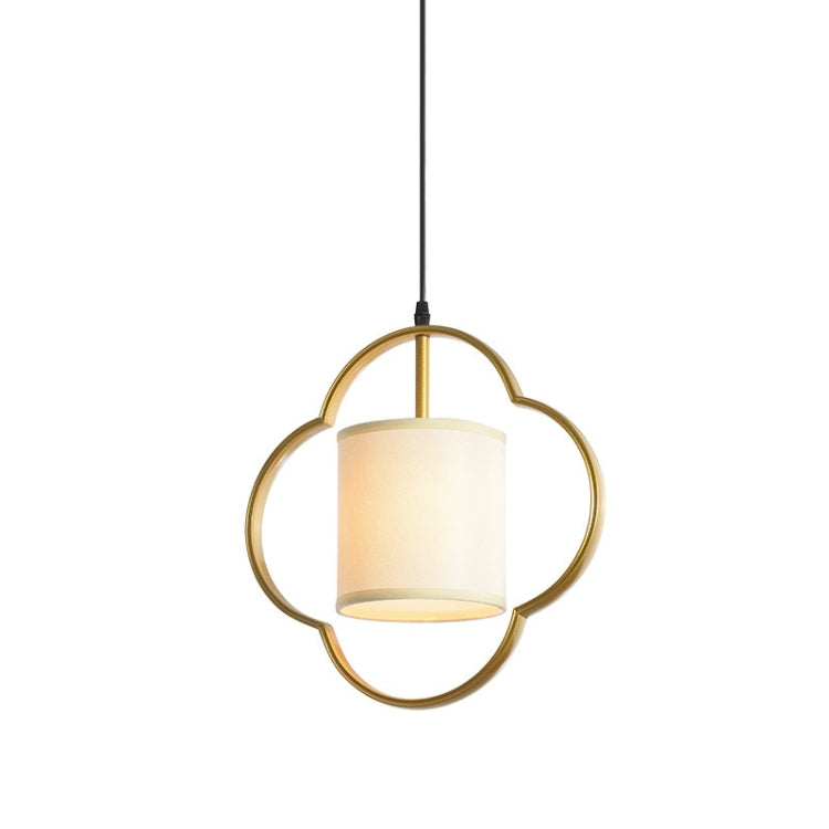 Hotel Cafe Restaurant Aisle Copper Chandelier with 5W Three Color Light