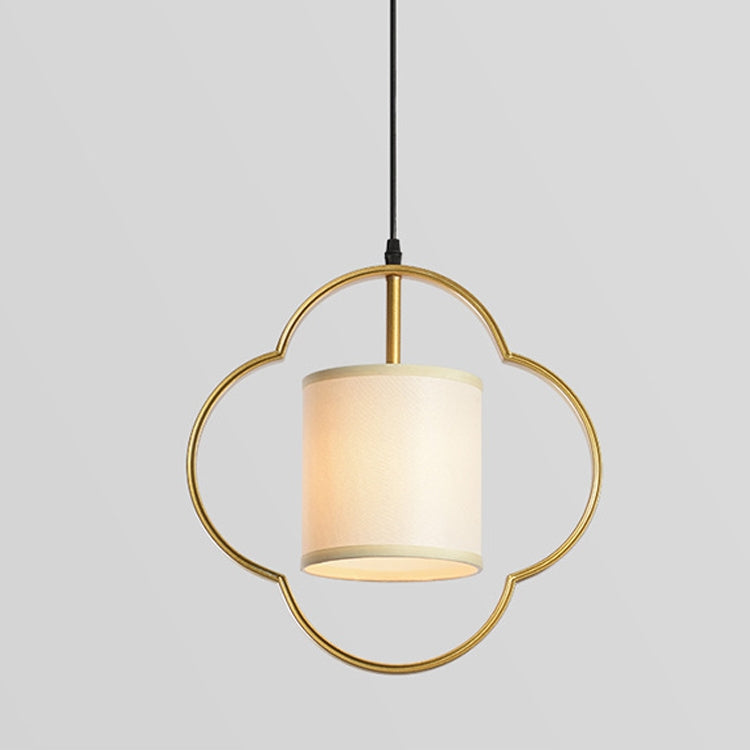 Hotel Cafe Restaurant Aisle Copper Chandelier with 5W Three Color Light