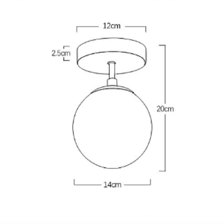 Aisle Corridor Ceiling Lamp Entrance Hall Lighting with 5W White Light LED