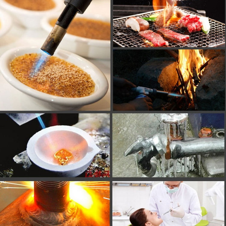 Gas Welding Torch Camping BBQ Flame Burner Gun Torch Lighter Automatic Piezoelectricity Soldering Ignite Tool
