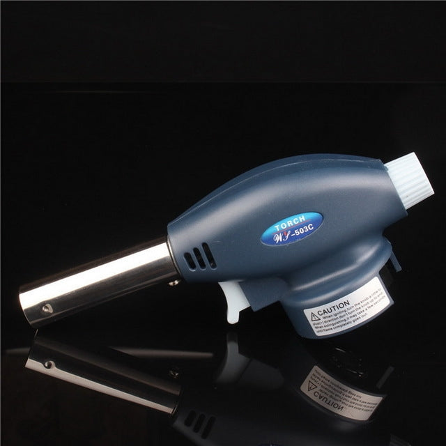 Gas Welding Torch Camping BBQ Flame Burner Gun Torch Lighter Automatic Piezoelectricity Soldering Ignite Tool