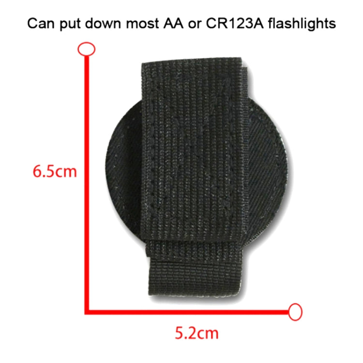 Outdoor Riding Flashlight Cover Fixed Strap