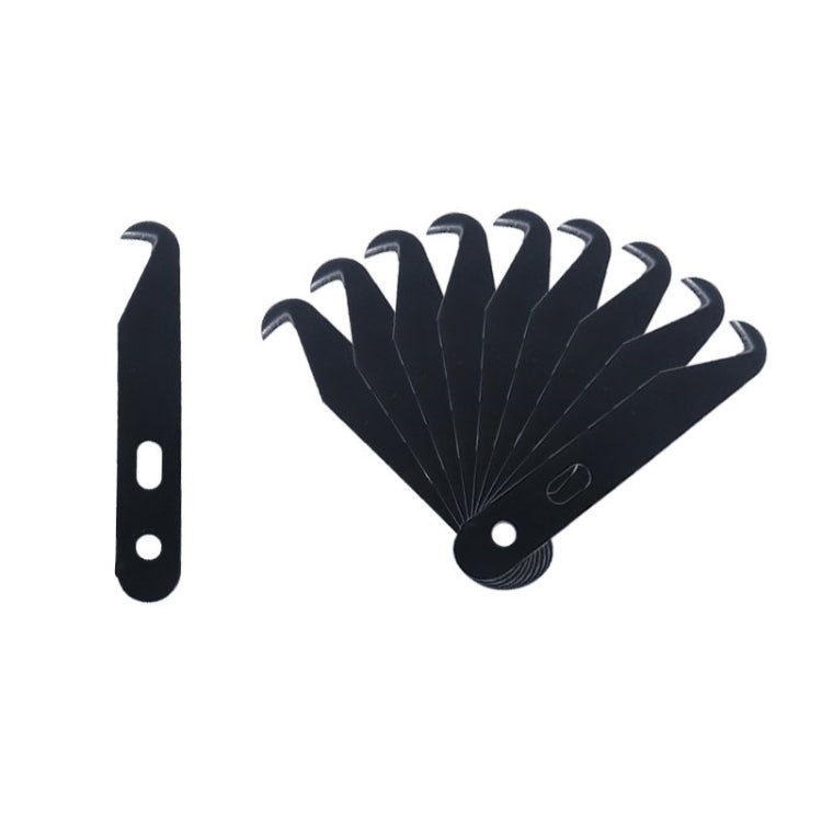 5 PCS  Tile Grout Cleaning Knife Blade Wall Floor Ceramic Construction Tool(Black)