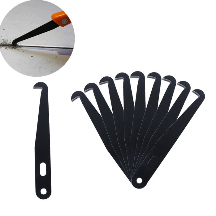 5 PCS  Tile Grout Cleaning Knife Blade Wall Floor Ceramic Construction Tool(Black)