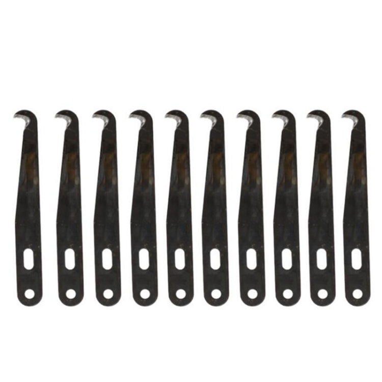 5 PCS  Tile Grout Cleaning Knife Blade Wall Floor Ceramic Construction Tool(Black)