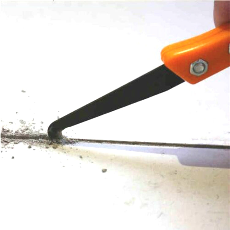 5 PCS  Tile Grout Cleaning Knife Blade Wall Floor Ceramic Construction Tool(Black)