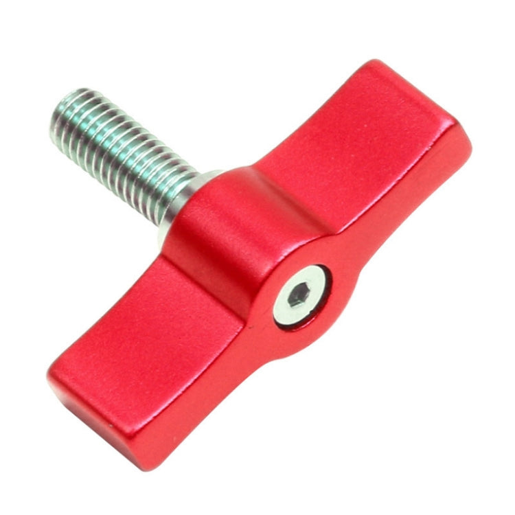 10PCS T-shaped Screw Multi-directional Adjustment Hand Screw Aluminum Alloy Handle Screw, Specification:M5